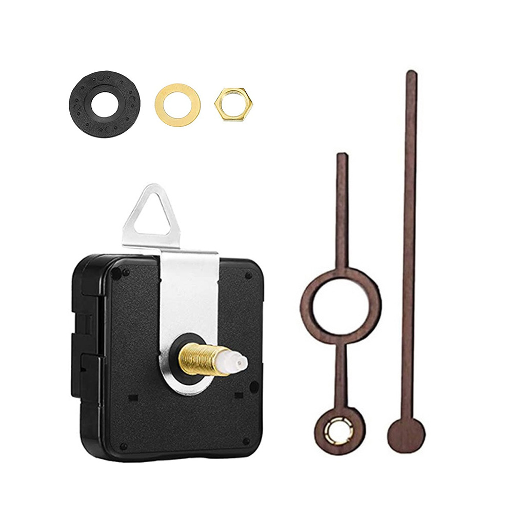 Clock movement+Iron hook+A112 Black hands
