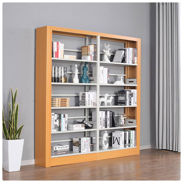 Modern Metal Library Bookcase Durable Eco