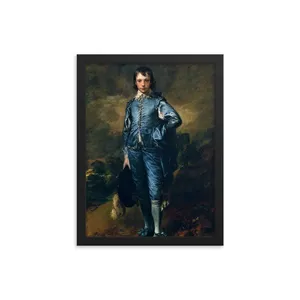 Art mural personnalisé de grande taille et de haute qualité fait à la main, <span class=keywords><strong>reproduction</strong></span> de peinture à l'huile du Blue Boy Famous de Thomas Gainsborough - Product Image 1