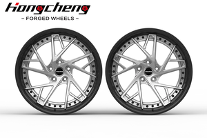 Jantes forgées sur mesure de 17, 18, 19, 20, 21, 22, 24 pouces, 5x114.3, 5x112, 5x120, 5x130 mm pour voiture de tourisme 911, jantes chromées, pneus - Product Image 4
