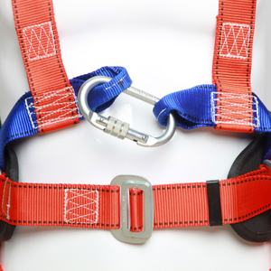Arnés de Seguridad de Alta Resistencia con 5 Puntos de Anclaje, Cómodo, con Doble Gancho, para Escalada, Protección Contra Caídas, Aventura en el Bosque - Product Image 4