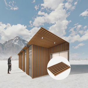 Paneles de Pared Modernos Premium AOLO para Interiores y Exteriores, Resistentes al Agua, Decorativos, Ignífugos, con Diseño de Listones de Madera, para el Hogar - Product Image 2