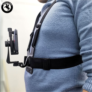 Supporto per telefono da petto KINGGARD BH1-JQR di alta qualità per riprese POV, con altezza regolabile, in plastica ABS - Product Image 4