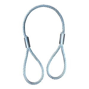 2/3/4 Legs Steel <strong>Wire</strong> <strong>Rope</strong> <strong>Sling</strong> Set 5 Ton to 50 Ton with Shackles &amp; Hook | ABS/API Certificate | for Offshore Container <strong>Lifting</strong> - Product Image 3