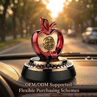 Accessoires de tableau de bord de voiture, diffuseur de parfum solaire pour voiture, diffuseur d'aromathérapie, parfum de voiture, produit tendance 2026