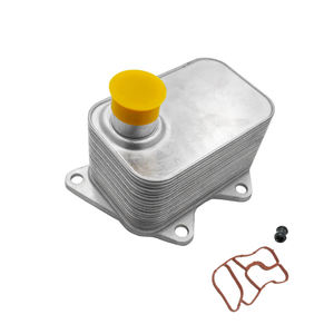 Pendingin oli mesin bagian mobil Volkswagen Radiator untuk Volkswagen VW Jetta CC Passat Audi A3 A4 Q5 Radiator oli aluminium - Product Image 1