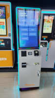 Tout nouveau distributeur automatique de billets de carte de membre d'arcade de kiosque de libre-service pour le parc d'attractions de terrain de jeu