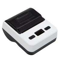 Imprimante d'étiquettes portable YUANAIDC 80MM BT, imprimante thermique claire pour petits autocollants adhésifs et étiquettes de vêtements