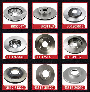 Gdst จานเบรกหน้าโรเตอร์เหล็กหล่อสำหรับโฟล์คสวาเกนมีบริการ OEM ODM 321615301รับประกันหนึ่งปี - Product Image 5