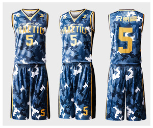 Modern design quick dry sublimation men basketball jersey Wear - Product Image 3