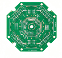 Circuit imprimé HDI personnalisé pour équipement industriel robotique, carte de circuit multicouche à contrôle d'impédance, service OEM