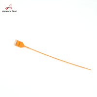 Label Segel Plastik Berbahan Kabel Zip Tie dengan Cetak Kustom, Berhias Manik-Manik, untuk Pakaian, Sepatu, Tas, Keamanan, Logo Merek