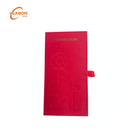 Boîte en carton rigide écologique portable de luxe avec logo magnétique personnalisé, estampage à chaud en relief, emballage cadeau de mariage