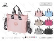 Borsa a Tracolla da Donna Rosa in Poliestere Morbido per Uso Quotidiano in Tutte le Stagioni - Product Image 1