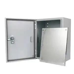 Boîte de commande en métal électrique fer mur Distribution interrupteur d'alimentation boîtes de panneaux électriques