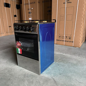 Cocina independiente <span class=keywords><strong>4</strong></span> cabezales Horno de acero inoxidable Gama de <span class=keywords><strong>gas</strong></span> de Encendido automático comercial - Product Image 2