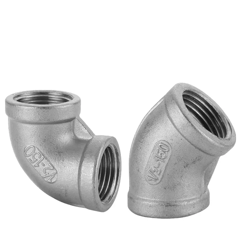 Casting Home Brew 45 degree elbows 1/2 NPT/BSP Home brewing Technics Casting Female thread 45 elbow stainless steel pipe fitting
