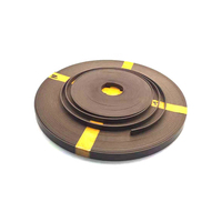 Bande de guidage industrielle en PTFE et bronze, bande anti-usure pour joint mécanique, anneau de support résistant à l'huile 100MM pour vérin hydraulique de construction