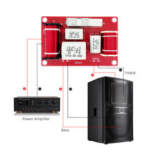 มืออาชีพTweeterวูฟเฟอร์เบสลําโพงความถี่Divider Hi-fiเสียงCrossover 2 Way 350W WEAH <span class=keywords><strong>612</strong></span> - Product Image 6