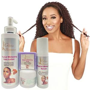 Gluta Booster mit Glutathion Arbutin <span class=keywords><strong>Collagen</strong></span> Advanced Repair Hydrat ing White ning <span class=keywords><strong>Skin</strong></span> für empfindliche afrikanische Haut Kit - Product Image 1