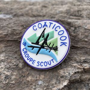 Custom Printed Soft PVC Rocker Rider Motorcycle Biker <b>Name</b> Patches Iron-on Backing Eco-Friendly 3D Embossed Logo for Uniforms - Product Image 2