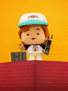 Cinereplicas Gomme <span class=keywords><strong>Stranger</strong></span> <span class=keywords><strong>Things</strong></span> Doll PVC Piccole Bambole Decorative <span class=keywords><strong>di</strong></span> Eleven, Demogorgon, Dustin, Steve, Max, Robin con Scatola - Product Image 5