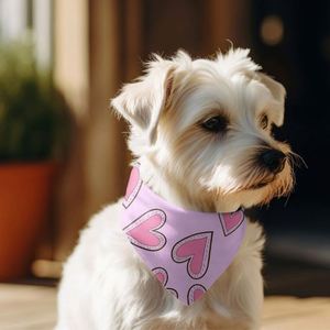 Pañuelo Triangular Personalizado para Mascotas con Impresión Digital a Todo Color, Accesorios de Peluquería Canina, Impresión Personalizada con Mínimos Bajos - Product Image 1