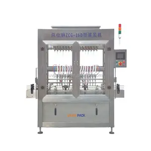 ZCG-16D High Viscosity Liquid Soap Filling Machine And Glass Bottle Filling Machine Filling Machinery