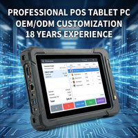 Tablet PC POS Inteligente Android Profesional de 8 Pulgadas con WIFI 4G OEM ODM Fabricante Original para Comercio Minorista y Restaurantes