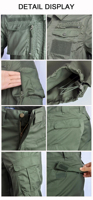 Uniformes tactiques pour hommes, toutes saisons, activités de plein air, 728, respirants, tissés, anti-déchirures, camouflage, uniformes civils