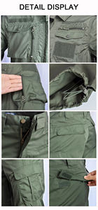 Uniformes militaires tactiques respirants en tissu rip-stop camouflage pour activités de plein air pour hommes, toutes saisons, 728 - Product Image 4