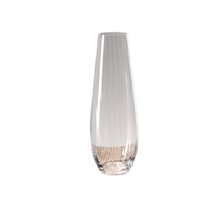 Bohemia Crystal Large <b>Vase</b> Waterfall Design Minimalist Style Hydroponic Glass <b>Vase</b> For Living Room <b>Decor</b> - Product Image 5