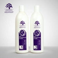 Crème lissante pour cheveux Arganmidas Long Latsting, usage professionnel en salon, crème de rebondissement, lissage des cheveux pour tous les types de cheveux