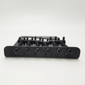 Pont de guitare électrique TL 6 cordes avec plaque de tension et 6 chevilles d'accordage Or Argent Noir Accessoire de guitare Pièces de guitare - Product Image 5