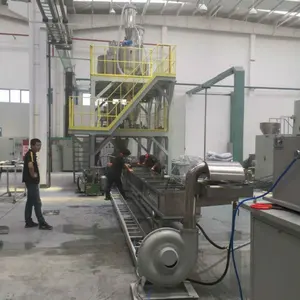 Machine de Granulation Pp Pe Pp, Machine de fabrication de granulés en plastique/extrudeuse de granulés en plastique à deux vis