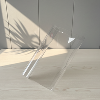 Film PVC souple transparent super clair, écologique, imperméable, de 0,1 à 6 mm, en rouleau, pour l'emballage des sacs