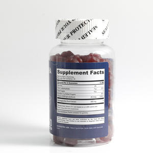 Gomitas de Ashwagandha Veganas Naturales para Aliviar el Estrés y Mejorar el Sueño, Marca Privada OEM ODM, Suplemento Dietético para Mujeres y Hombres - Product Image 3