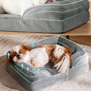 Hochwertiges Orthopädisches Wasserdichtes Hundesofa Plüsch Stützendes Schaumstoff Haustier-Couchbett Haustiermatratze Haustierbetten - Product Image 2