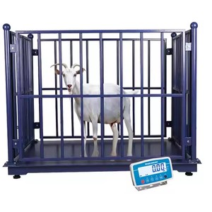 HANGYANG Vieh- und Ziegenwaage mit Bodenwaage, 3000 kg Kapazität, LED/LCD-Anzeige, hohe Genauigkeit, OEM/ODM anpassbar, mild - Product Image 1