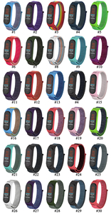 <span class=keywords><strong>Para</strong></span> Xiaomi <span class=keywords><strong>5</strong></span> 4 3 <span class=keywords><strong>correa</strong></span> de deporte de moda Nylon bucle reloj inteligente <span class=keywords><strong>Mi</strong></span> banda <span class=keywords><strong>5</strong></span>/ - Product Image 6