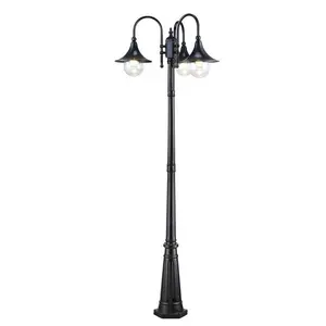 Shingel Outdoor Lighting 2022 News IP65 Led Post Top light outdoor landscape area high pole garden lighting Park lamp