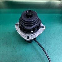 Controlador de Joystick con Efecto Hall CITOON JS04 5V, Compacto, para Miniexcavadora, Minicargadora, Piezas de Maquinaria de Construcción, Color Negro