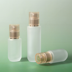 Fourniture de matériel d'emballage de soins de la peau bouteille vide en verre dépoli convenir au logo imprimable de crème pour le visage de pulvérisation de lotion d'essence - Product Image 4