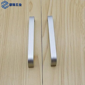 Aluminum Alloy T-Shaped Cabinet Handle <b>Black</b> Silver Wardrobe Door Hardware Minimalist Design Durable Furniture Handle - Product Image 3