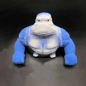 Fournisseur chinois OEM ODM Jouets <span class=keywords><strong>anti</strong></span>-<span class=keywords><strong>stress</strong></span> en TPR Singe Chimpanzé à presser Jouets sensoriels à <span class=keywords><strong>forte</strong></span> élasticité Jouet à presser Gorille moelleux - Product Image 5