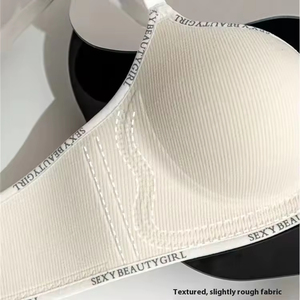 Sujetadores sin costuras con aros para mujer al por mayor, sujetador push-up antideslizante personalizado de fábrica - Product Image 4
