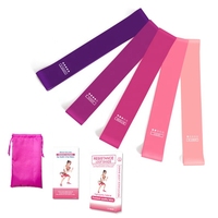 NQ SPORTS - Juego de Bandas de Resistencia al Por Mayor con Logotipo Personalizado, Bandas de Ejercicio de Látex 100% Natural para Yoga y Fisioterapia