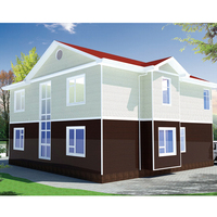 Villas bâtiments préfabriqués en béton grand luxe moderne extensible détachable maison préfabriquée maison modulaire