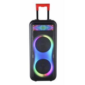 Enceintes BT sans fil portables pour dj party en plein air avec TWS & FM & USB double 8/10 pouces <span class=keywords><strong>prix</strong></span> usine - Product Image 1