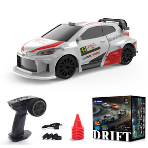 Nouveau 2.4Ghz RC Drift Car 1/43 4WD Télécommande <span class=keywords><strong>Voiture</strong></span> Haute Vitesse Quatre <span class=keywords><strong>Roues</strong></span> <span class=keywords><strong>Motrices</strong></span> Radio Contrôlée Mini <span class=keywords><strong>Voiture</strong></span> De Course Modèle Jouet Cadeaux - Product Image 2